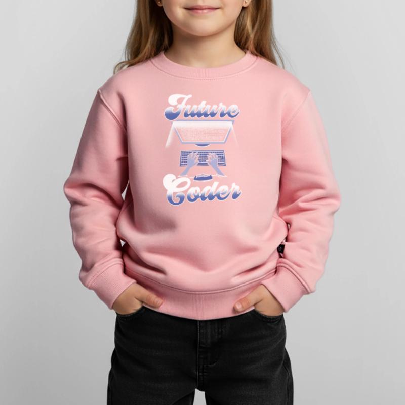 Future Coder Code Programmer Coding Kids Premium Organic Sweatshirt