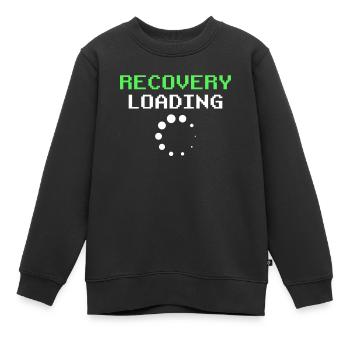 Erholung Laden Patient Erholen Überlebender - Kinder Premium Organic Sweatshirt - Schwarz - Vorne - AI Model Kid Female (0cm)