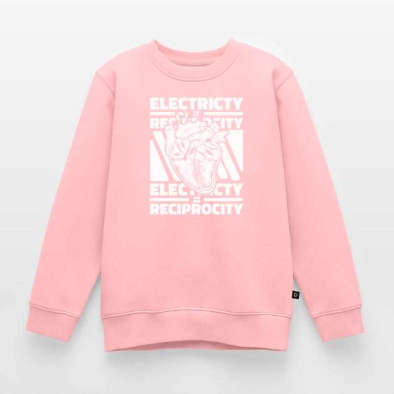 Electrician Electronics technician Construction electrician Kids Premium Organic Sweatshirt