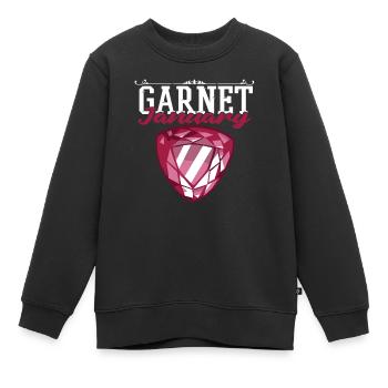 Schürfer Schürfen Schatz - Kinder Premium Organic Sweatshirt - Schwarz - Vorne - AI Model Kid Female (0cm)