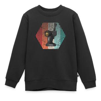 Retro RC Car Car Drag Racing Slot Car Slot Racer R - Kinder Premium Organic Sweatshirt - Schwarz - Vorne - AI Model Kid Female (0cm)