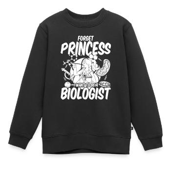 Biologie Biologiste Enfants Biologie - Sweat Premium enfant bio - noir - Devant - AI Model Kid Female (0cm)