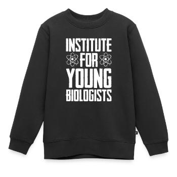 Biologie Biologiste Enfants Biologie - Sweat Premium enfant bio - noir - Devant - AI Model Kid Female (0cm)