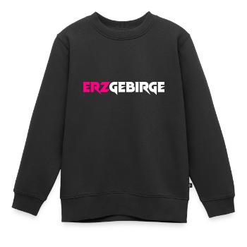 Erzgebirge meine Heimat - Kinder Premium Organic Sweatshirt - Schwarz - Vorne - AI Model Kid Female (0cm)