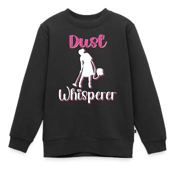 Haushälterin Zimmermädchen Putzfrau - Kinder Premium Organic Sweatshirt - Schwarz - Vorne - AI Model Kid Female (0cm)