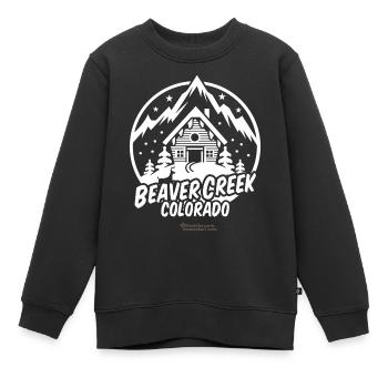 Beaver Creek Colorado Skigebiet - Kinder Premium Organic Sweatshirt - Schwarz - Vorne - AI Model Kid Female (0cm)