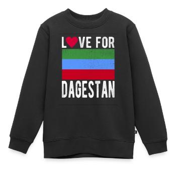 Dagestan Souvenir - Kinder Premium Organic Sweatshirt - Schwarz - Vorne - AI Model Kid Female (0cm)