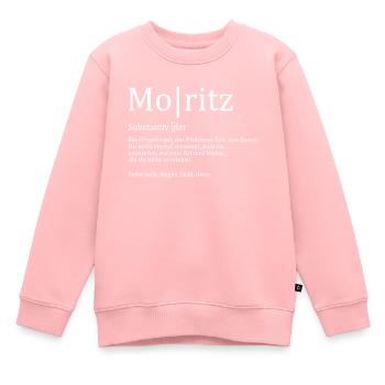 Erzgebirge Moritz - Kinder Premium Organic Sweatshirt - Rosa - Vorne - AI Model Kid Female (0cm)