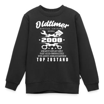 Oldtimer Special Edition Modell 2008 - Kinder Premium Organic Sweatshirt - Schwarz - Vorne - AI Model Kid Female (0cm)