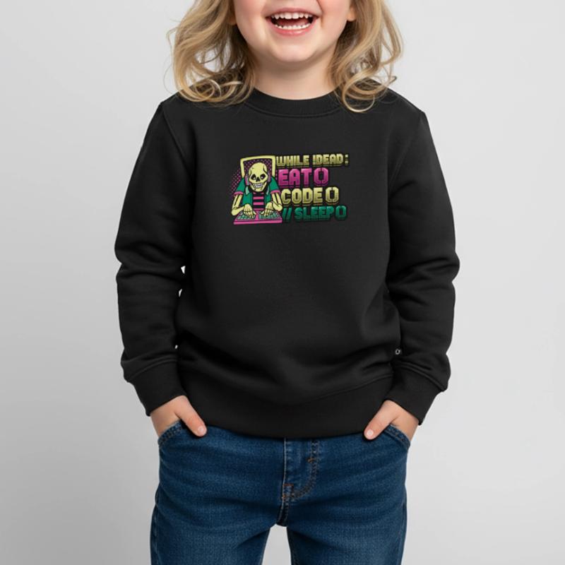 Programmierer,Computerprogrammierer,Witz Kinder Premium Organic Sweatshirt