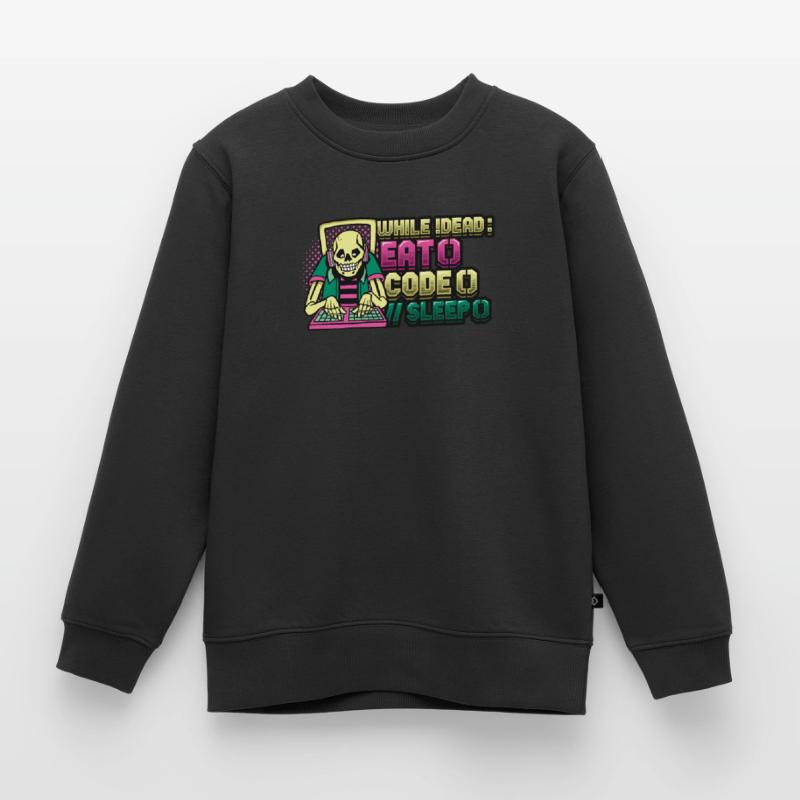 Programmierer,Computerprogrammierer,Witz Kinder Premium Organic Sweatshirt