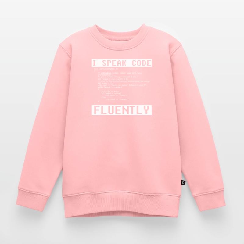 Developer Coder Programmer Funny Kids Premium Organic Sweatshirt