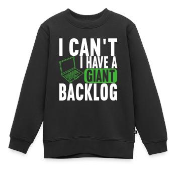 Programmierer Informatiker - Kinder Premium Organic Sweatshirt - Schwarz - Vorne - AI Model Kid Female (0cm)