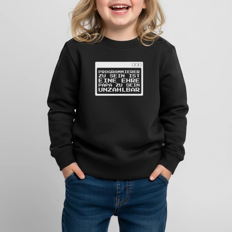 Programmeur Codeur développeur Sweat Premium enfant bio