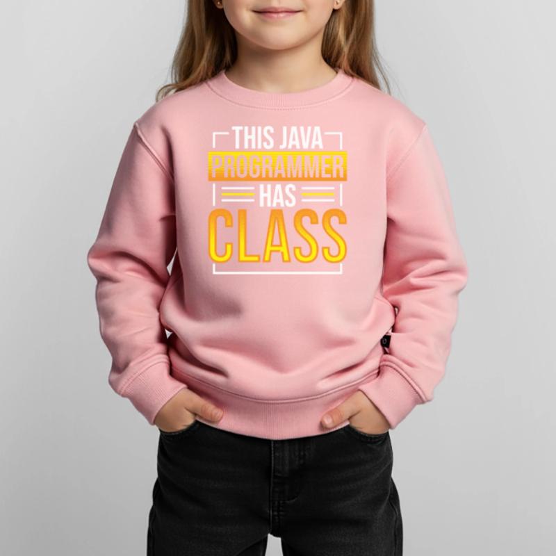 This Java Programmer has Class Programming Coding Kinder Premium Organic Sweatshirt