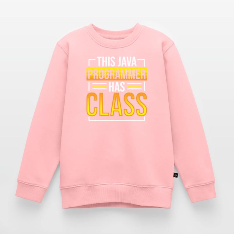 This Java Programmer has Class Programming Coding Kinder Premium Organic Sweatshirt