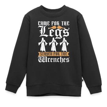 Ren Festival Renaissance Festival - Sweat Premium enfant bio - noir - Devant - AI Model Kid Female (0cm)