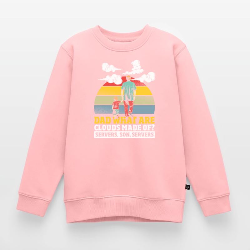 Quels sont les nuages faits de programmeur de programmation Sweat Premium enfant bio