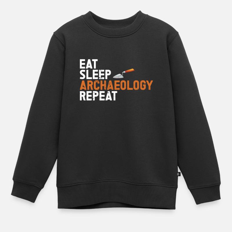 Archéologie - Sweat Premium enfant bio - noir