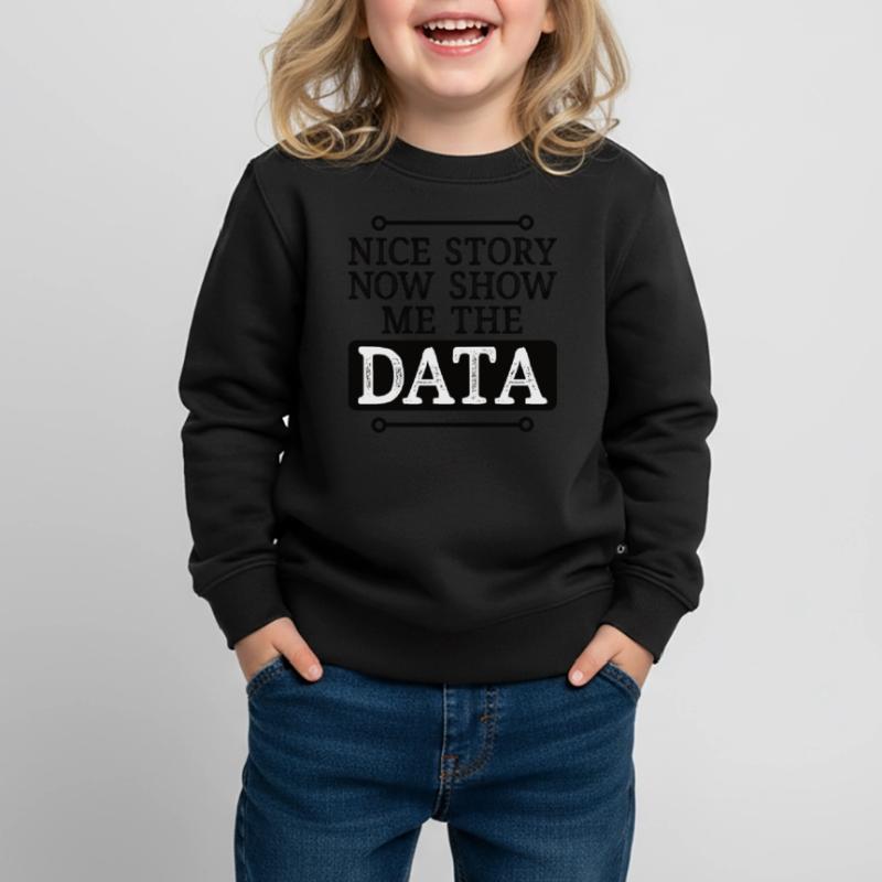 Deep Learning Machine Learning AI KI Datenanalyse Kinder Premium Organic Sweatshirt
