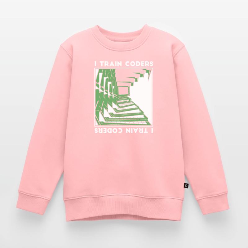 Entwickler Coder Programmierer Codierer Kinder Premium Organic Sweatshirt