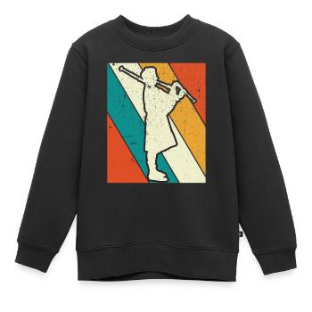 Cornemuse Cornemuse Cornemuse - Sweat Premium enfant bio - noir - Devant - AI Model Kid Female (0cm)