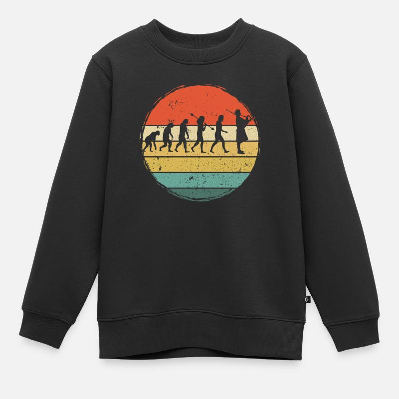 Cornemuse Cornemuse Cornemuse - Sweat Premium enfant bio - noir