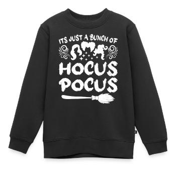 Es Ist Nur Ein Haufen Hokuspokus-Kostüme - Kinder Premium Organic Sweatshirt - Schwarz - Vorne - AI Model Kid Female (0cm)