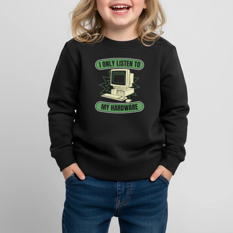 Entwickler Coder Programmierer Hardware Kinder Premium Organic Sweatshirt