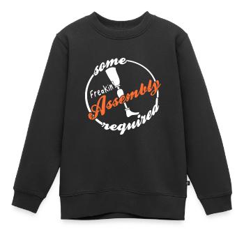 Some Freakin' Assembly Required Funny Prosthesis - Kids Premium Organic Sweatshirt - black - Front - AI Model Kid Female (0cm)