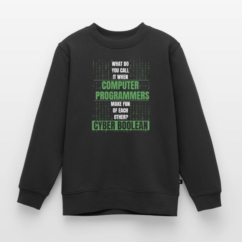 Developer Coder Programmer Funny Kids Premium Organic Sweatshirt