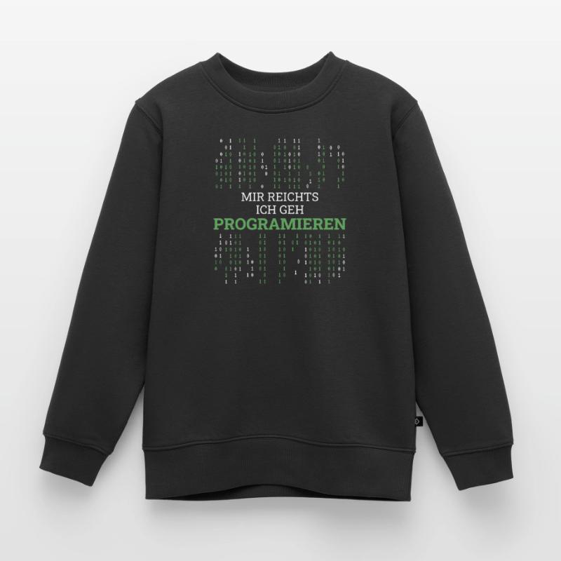 Entwickler Coder Programmierer Lustig Kinder Premium Organic Sweatshirt