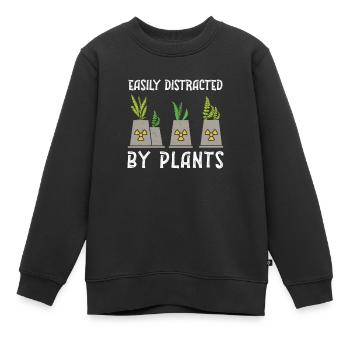 L’ingénieur nucléaire peut facilement être influencé par le - Sweat Premium enfant bio - noir - Devant - AI Model Kid Female (0cm)