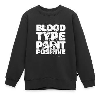Peintre Vernisseur Lustig - Sweat Premium enfant bio - noir - Devant - AI Model Kid Female (0cm)