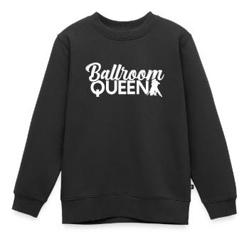 Salle de bal - Sweat Premium enfant bio - noir - Devant - AI Model Kid Female (0cm)