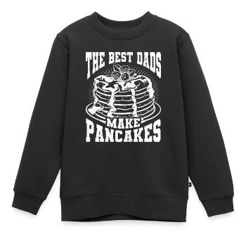 Pfannkuchen Food Lover Best Pancake Maker - Kinder Premium Organic Sweatshirt - Schwarz - Vorne - AI Model Kid Female (0cm)