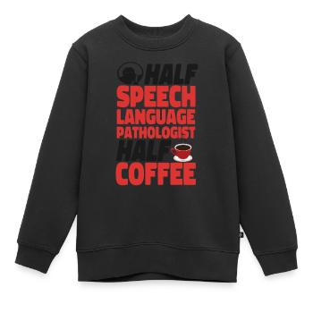 Speech Therapist Therapy Assistant - Kinder Premium Organic Sweatshirt - Schwarz - Vorne - AI Model Kid Female (0cm)