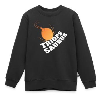 Triops Saurus Urzeitkrebs - Kinder Premium Organic Sweatshirt - Schwarz - Vorne - AI Model Kid Female (0cm)