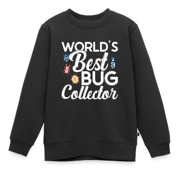 Insecte - Sweat Premium enfant bio - noir - Devant - AI Model Kid Female (0cm)