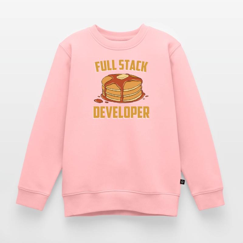 Full Stack Developer - Software Science Programmer Kids Premium Organic Sweatshirt