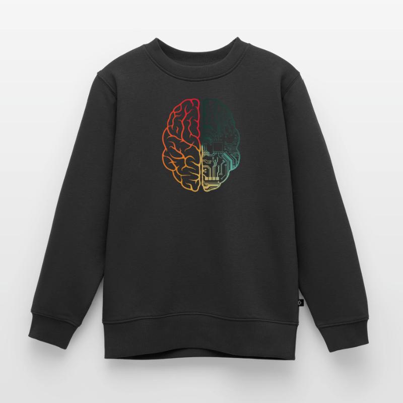 Programmeur HTML - Jeu de mots cérébral pour les développeurs de programmation Sweat Premium enfant bio