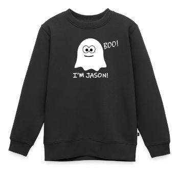 Hou! Je suis Jason Halloween - Sweat Premium enfant bio - noir - Devant - AI Model Kid Female (0cm)