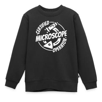 Biologie Biologe - Kinder Premium Organic Sweatshirt - Schwarz - Vorne - AI Model Kid Female (0cm)