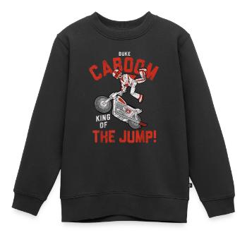 Pixar 4 Duke Caboom Le roi du saut - Sweat Premium enfant bio - noir - Devant - AI Model Kid Female (0cm)