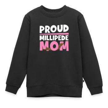 Fantastique mère mille-pattes pour un - Sweat Premium enfant bio - noir - Devant - AI Model Kid Female (0cm)