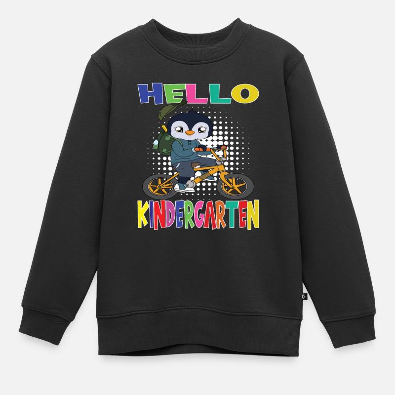 Kindergartenkind Kindergarten Geschenk - Kinder Premium Organic Sweatshirt - Schwarz