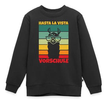 Vorschulkind Verabschieden Kindergarten Vorschule - Kinder Premium Organic Sweatshirt - Schwarz - Vorne - AI Model Kid Female (0cm)