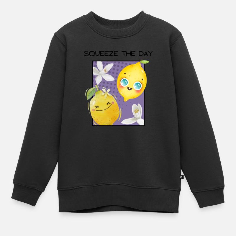 SQUEEZE THE DAY - Kinder Premium Organic Sweatshirt - undefined