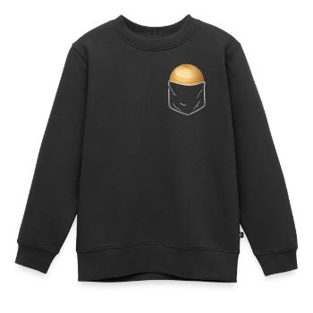 Venus - Kinder Premium Organic Sweatshirt - Schwarz - Vorne - AI Model Kid Female (0cm)