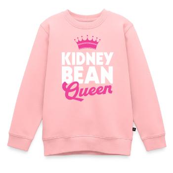 Kidney Beans - Kids Premium Organic Sweatshirt - rose - Front - AI Model Kid Female (0cm)